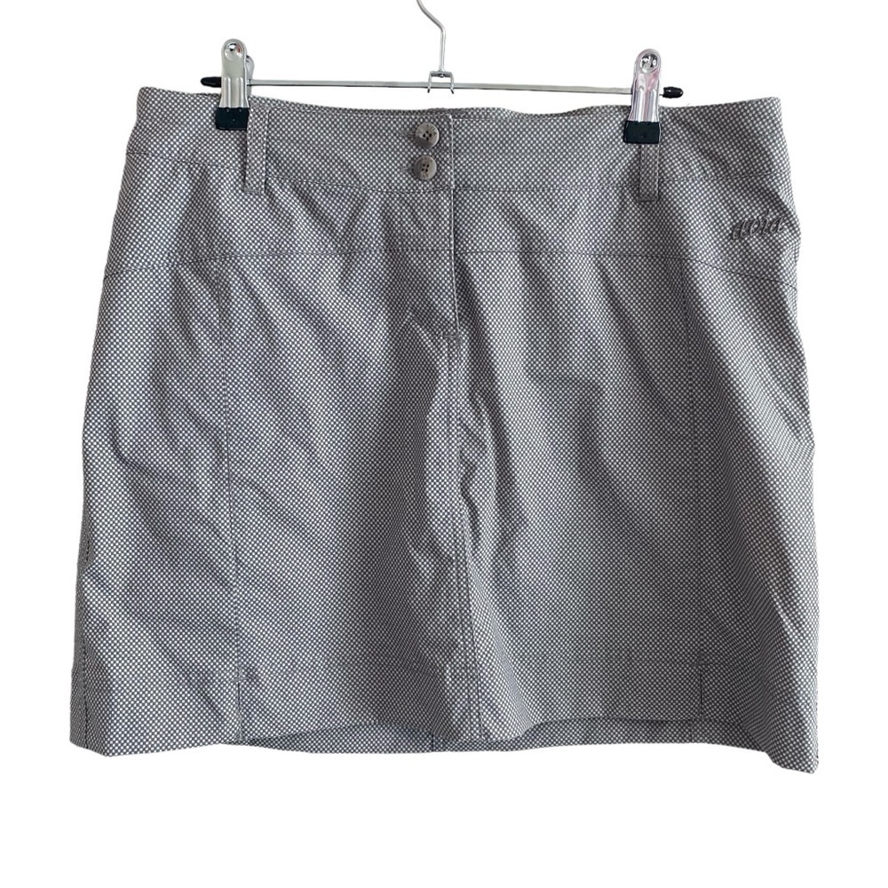 Avia - Nylon Skort Tan/Gray pattern - Size M NWOT